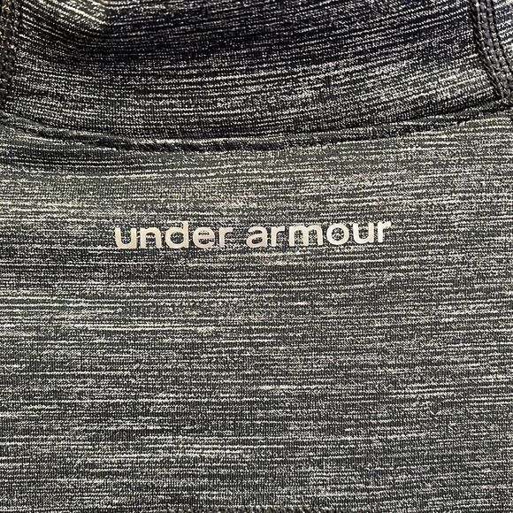 Under Armour dark gray shimmer mock neck pullover - Picture 5 of 5